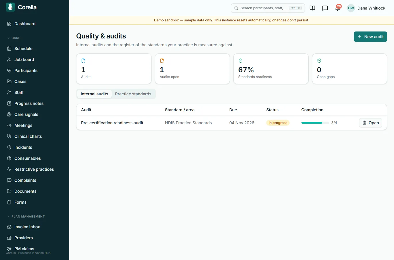 Quality and audits